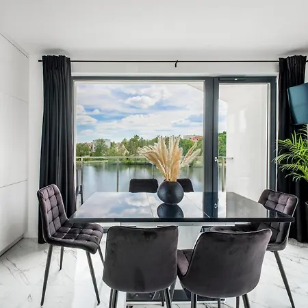 Z Widokiem Na Mazury Jezioro Magistrackie Sauna شقة *