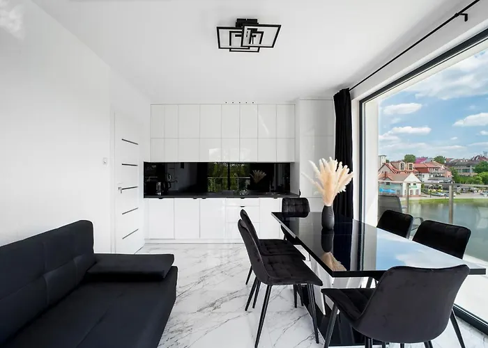 Z Widokiem Na Mazury Jezioro Magistrackie Sauna Apartament